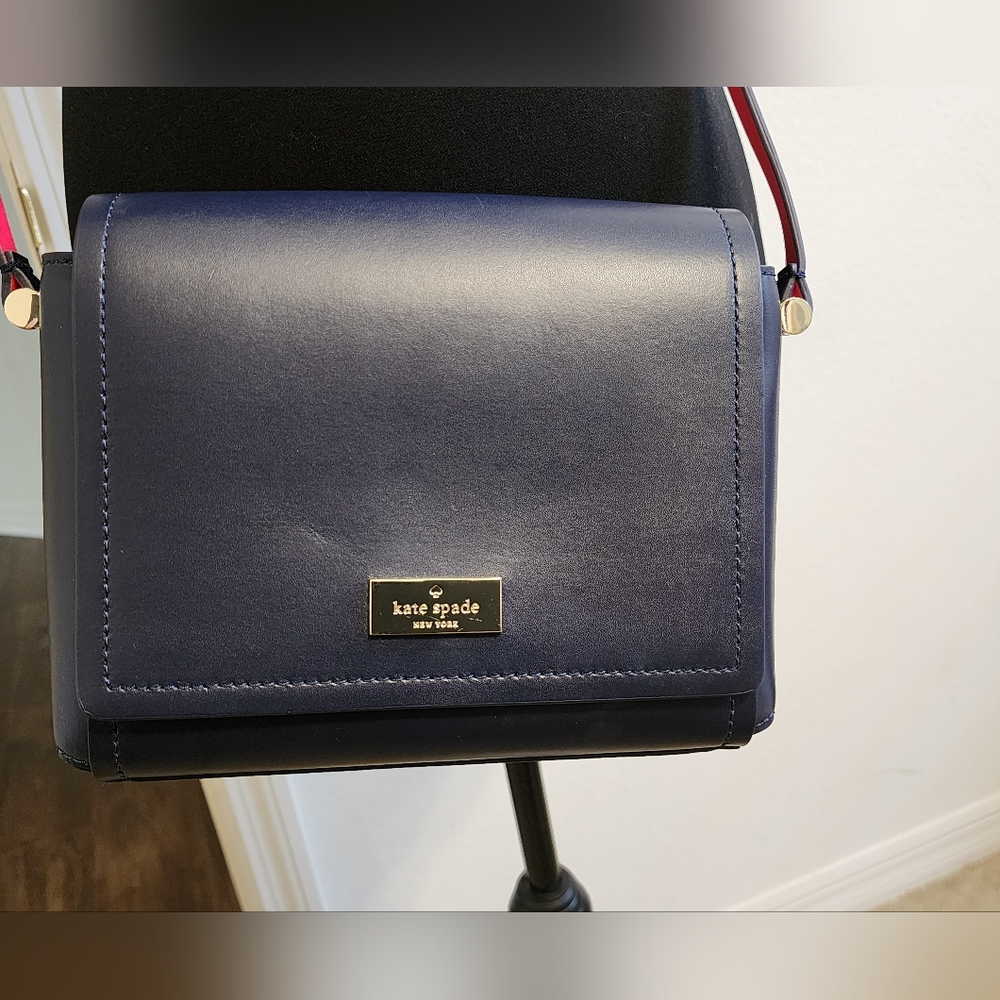 Kate Spade crossbody purse - navy - Picture 2 of 11